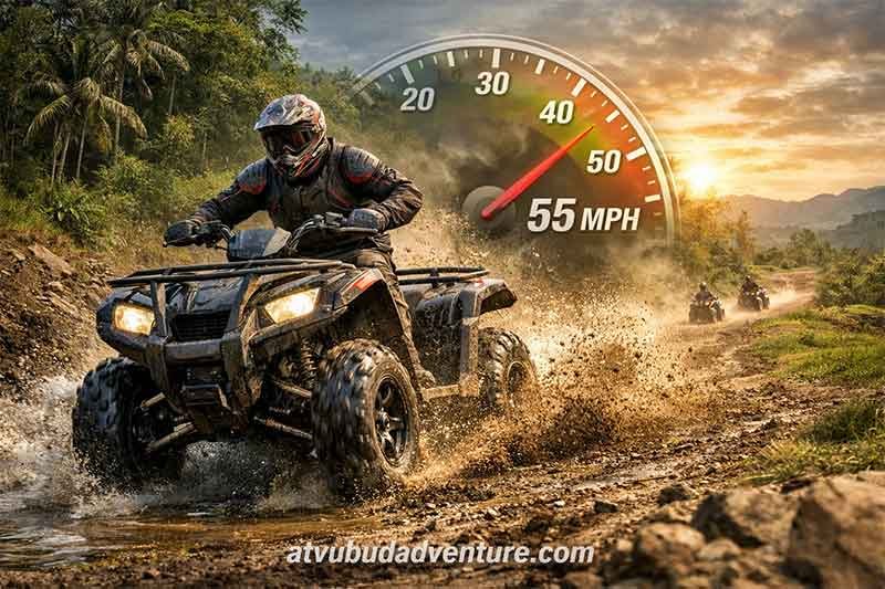 how fast can an atv go