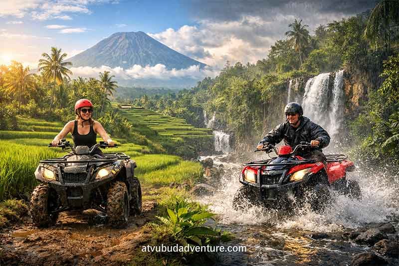 best time for atv riding in ubud