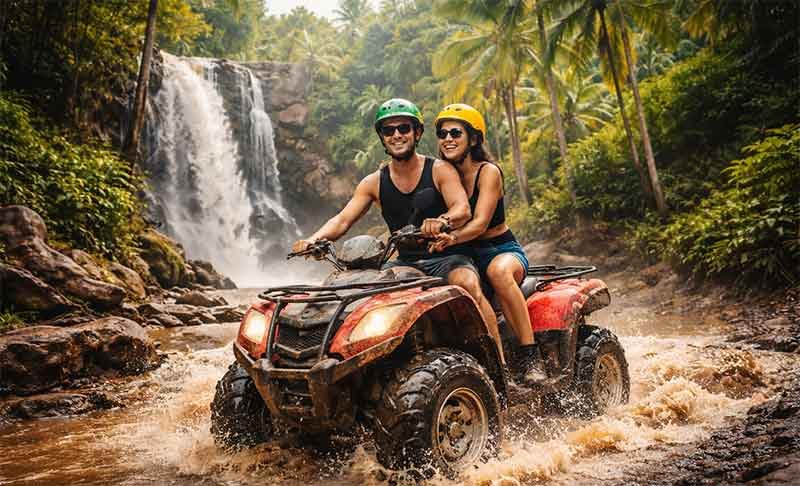 ubud atv adventure couple package