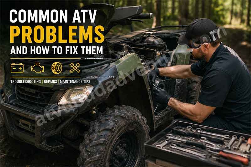 common ATV problems and how to fix them